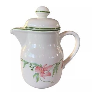 Villeroy & Boch Rare Miami Floral Single Serve Teapot Porcelaine Depuis 1748